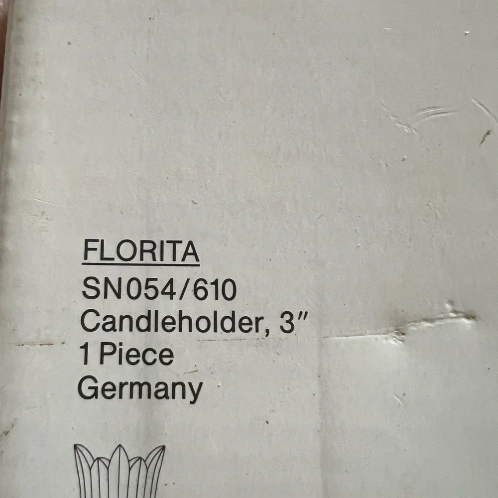 Mikasa Candleholder, Florita design - Picture 6 of 8